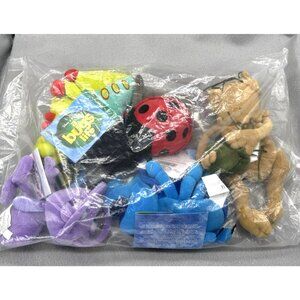 Bugs Life Disney Store Dot Heimlich Francis PT Flea Dim Mini Bean Bag Set of 5